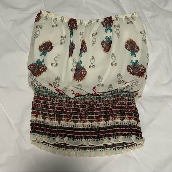 Papaya Strapless Top - Picture 2 of 5